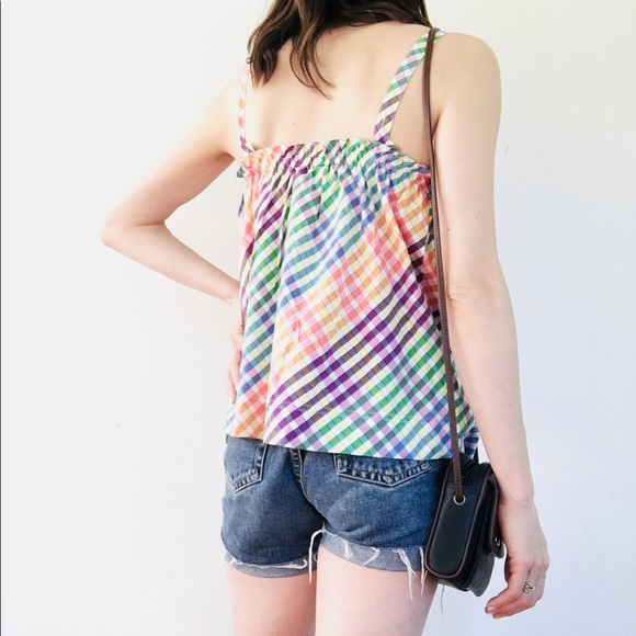 NWT J. Crew checkered tank - Picture 5 of 7